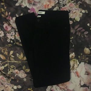 Forever 21 Black Skinny Jeans with Knee Rip Holes